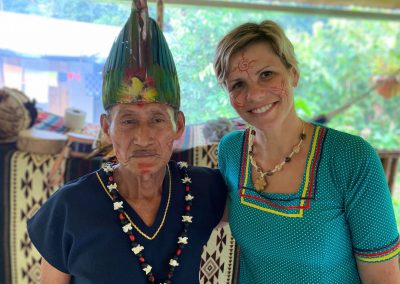 ayahuasca shaman at ayahuasca retreat in ecuador